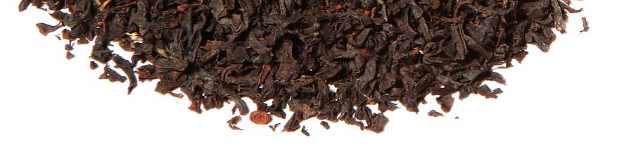 Black tea. Selected tea blends.