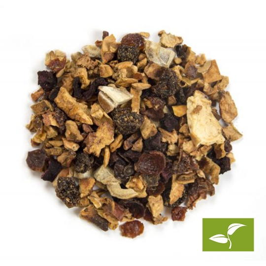 CandyApple Schneemann Wintertee NATURAL