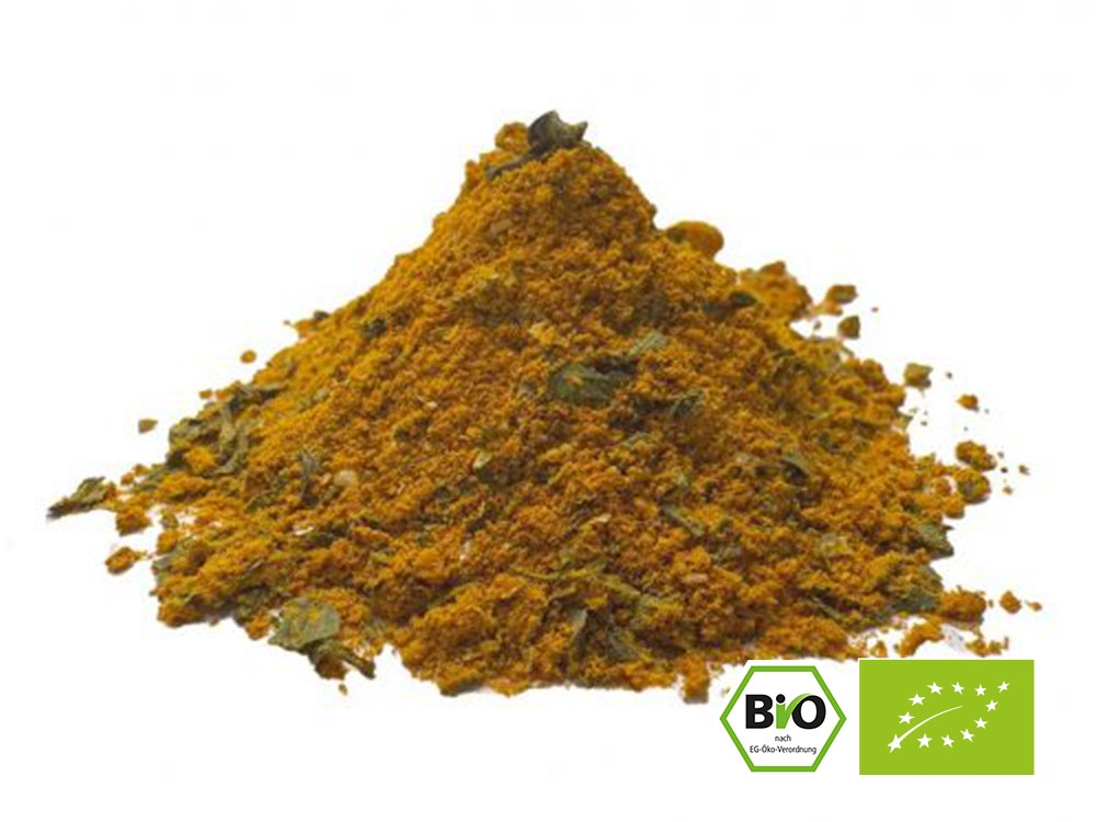 Gewürz-Mischung, Thai Curry BIO, eine duftende und mild gewürzte Mischung.