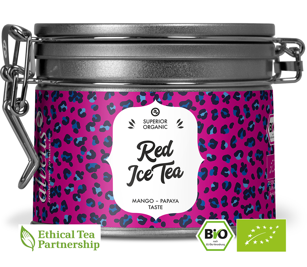 Rooibos Tee BIO|Roter Eistee BIO|tee-design.eu|alveus® Shop|BIO Tee
